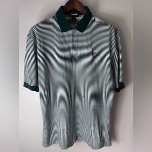 Ashworth Men’s Size M 100% Cotton Golf Polo